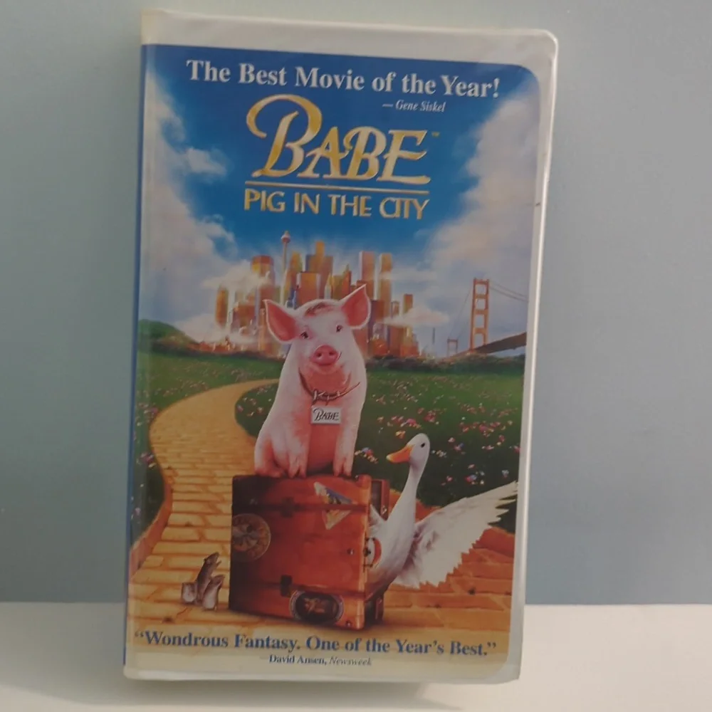 Babe Pig in the City Vintage VHS 1998 Universal